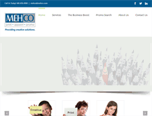 Tablet Screenshot of mehco.com